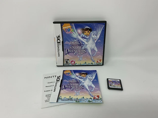DORA THE EXPLORER: Dora Saves the Snow Princess Nintendo DS Complete in