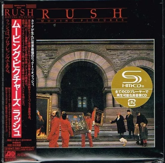 Rush "Moving Pictures" Japan Limited Mini-LP SHM-CD Paper Sleeve w/OBI