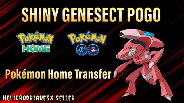 🌟Genesect Mythical Rare Event Shiny Non Shiny Pokemon Sword and Shield  Home🌟