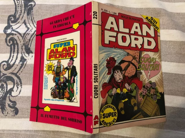 Alan Ford N.220 Ottobre 1987 , Ottimo, Con Adesivo Bello 3