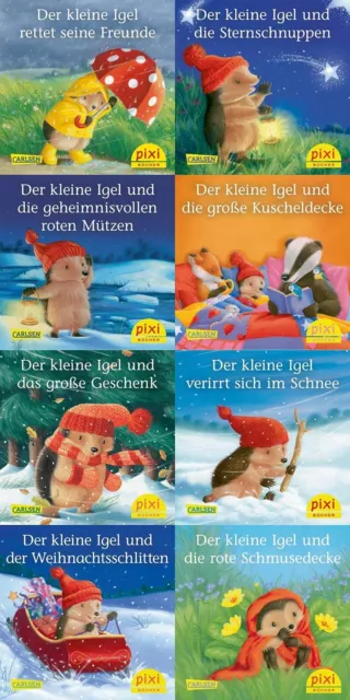 Pixi Bücher Set 263 Der kleine Igel Ab 3 Jahren Softcover Carlsen Verlag + BONUS