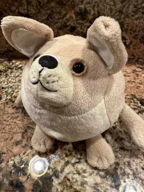 Lubies Plush Stuffed Animal Dog Chihuahua 6 Inch Dog Puppy Tan Great Condition 2