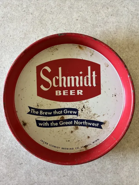 Schmidt Metal Beer Tray