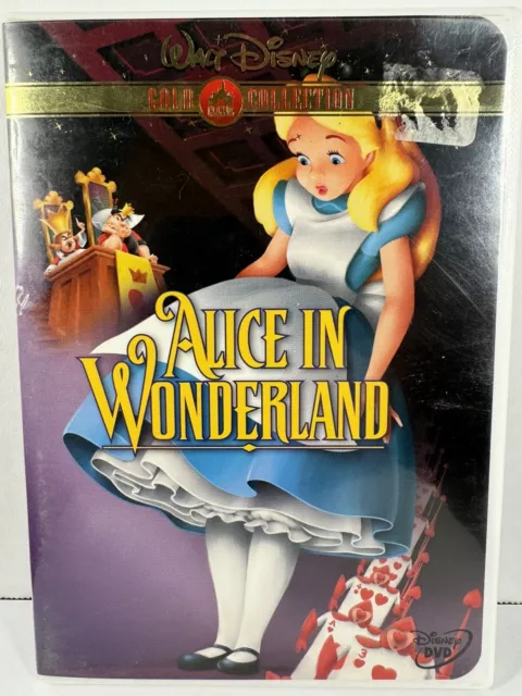 Alice In Wonderland Walt Disney Gold Classic Collection DVD