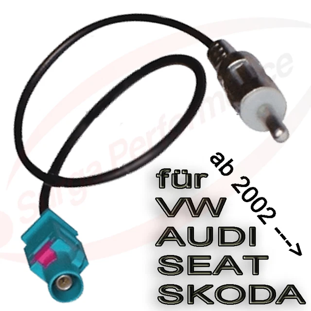 Câble Adaptateur Double Fakra Vers Din Pour Antenne Auto BMW, VW, Audi - Neuf