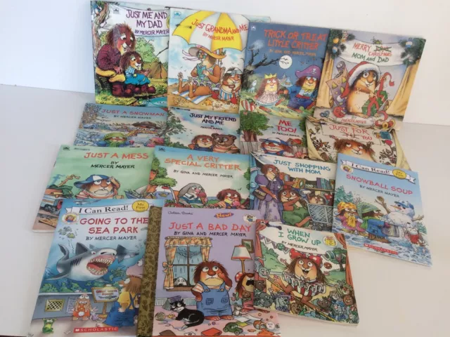 Lot 15 Little Critter Mercer Mayer Children’s Picture Books For Home Classroom