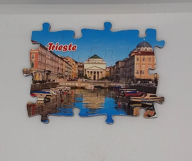 Magnete Calamita  Frigo Frigorifero Souvenir Fridge Magnet Trieste Friuli
