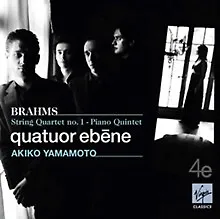 Johannes Brahms - String Quartet No. 1 / Piano Quintet - New CD - V1398A