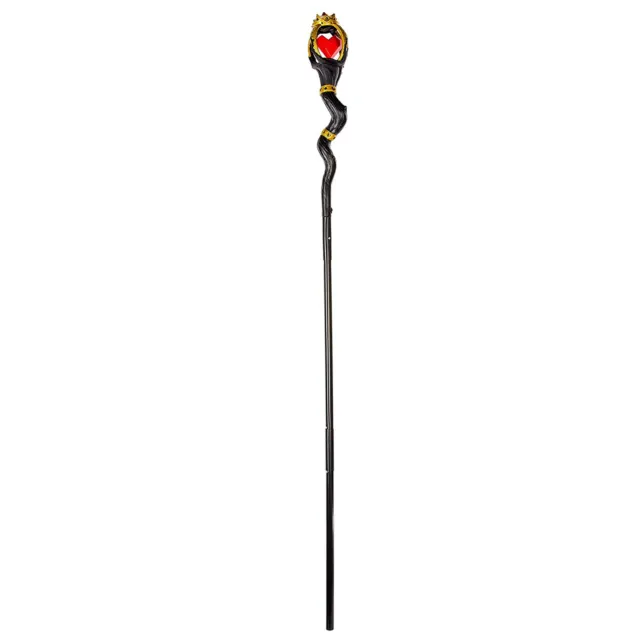 63" Adult Queen Of Hearts Evil Witch Staff Halloween Costume Accessory Prop