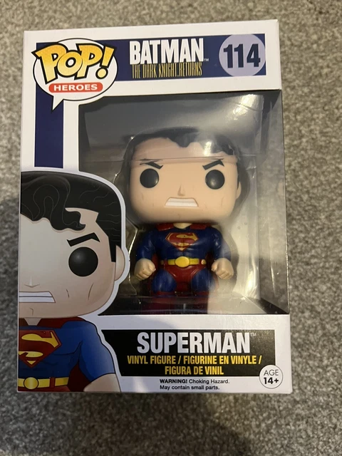 Superman Funko Pop 114 Batman The Fark Knight kehrt zurück inkl. Pretector Case