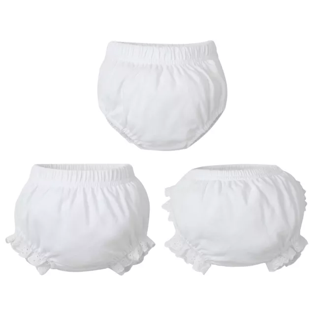 Baby Girls Soft Cotton Ruffle Bloomers Shorts Casual Briefs Cotton Underwear