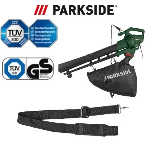 PARKSIDE® 3 IN 1 Elektro Laubsauger und Laubbläser 34L Fangsack 2600 W