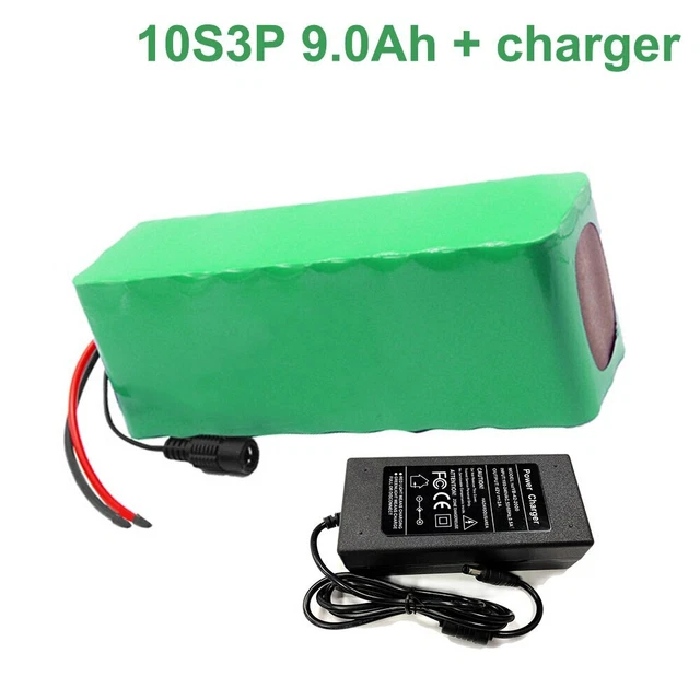 Batterie VTT électrique 36V 10.5Ah - Li-ion Forme Grenouille - DIY Customisation Possible