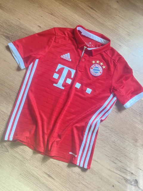 Adidas Performance Original Trikot FC Bayern München Gr164 Rot Weiß