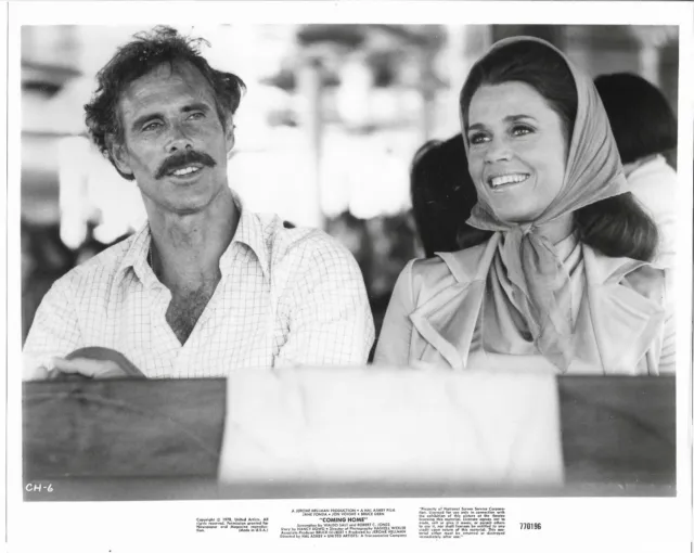 Movie Photo, Jane Fonda, Bruce Dern, "Coming Home", 1978