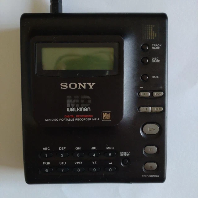 1993 SONY WALKMAN MZ1 MD MiniDisc Portable Recorder Not working 152.