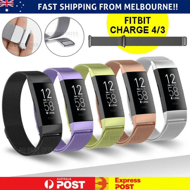 Fitbit charge deals 3 milanese band