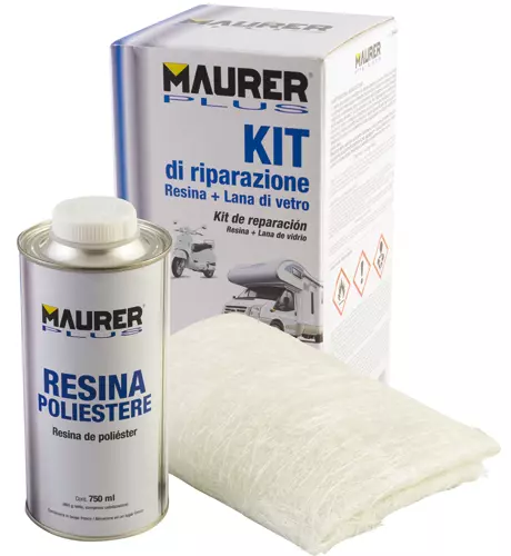 Stucco Per Vetroresina Kit 750Ml Maurer Plus