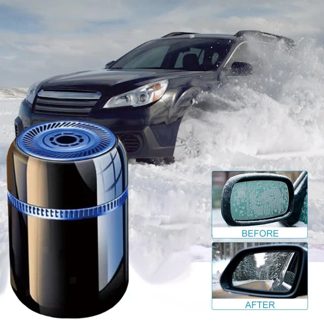 Dégivreur Électromagnétique Pour Voiture - Élimine Givre Et Neige Sans Huile - Fonction Solaire - Rouge