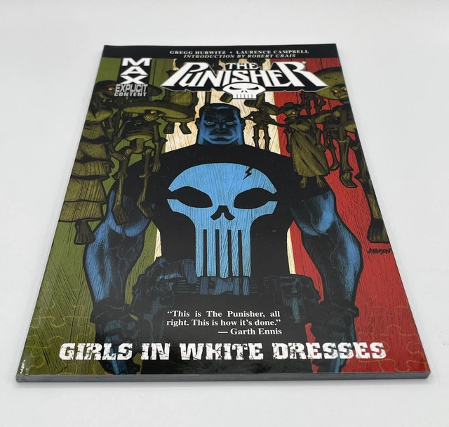 Punisher Max Vol 11 Girls in White Dresses Marvel Comics TPB, Unread