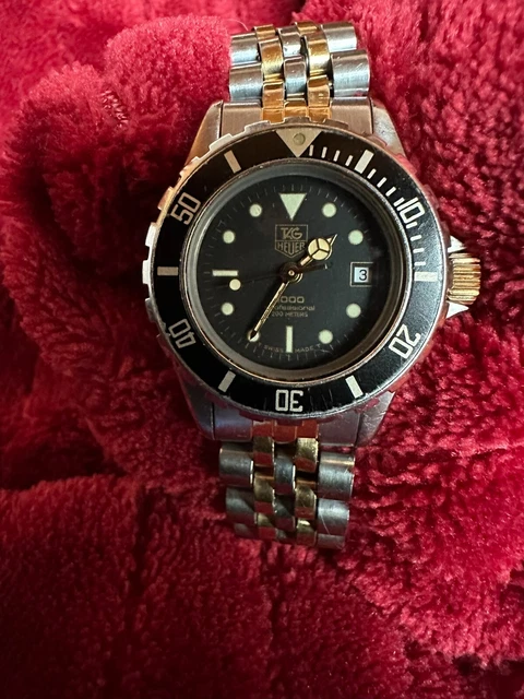 OROLOGIO TAG HEUER Quarzo 28mm Quadrante Donna Argento Fatto Svizzero - Foto 6