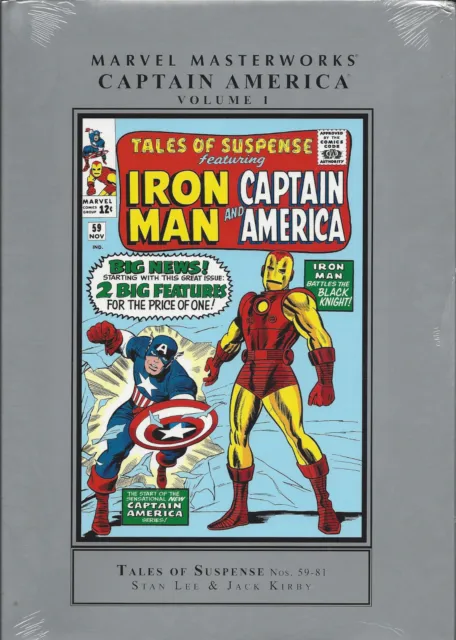 Marvel Masterworks Captain America HC (2003- Marvel) #1 OOP SEALED NM