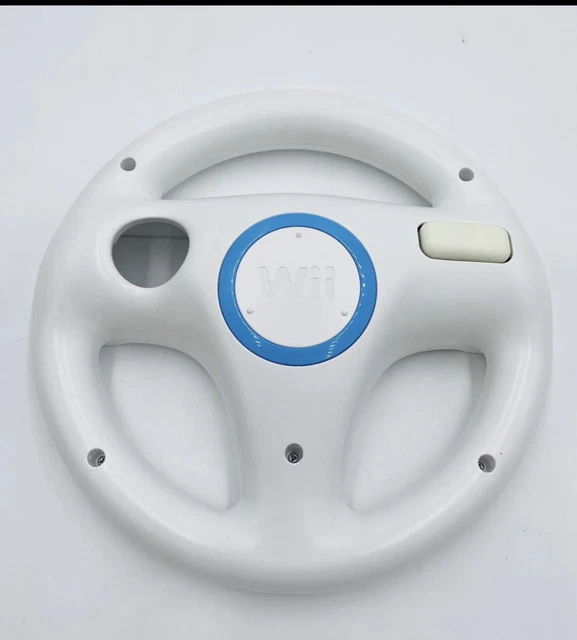 OFFICIAL OEM NINTENDO Mario Kart Steering Wheel for Wii & Wii U White