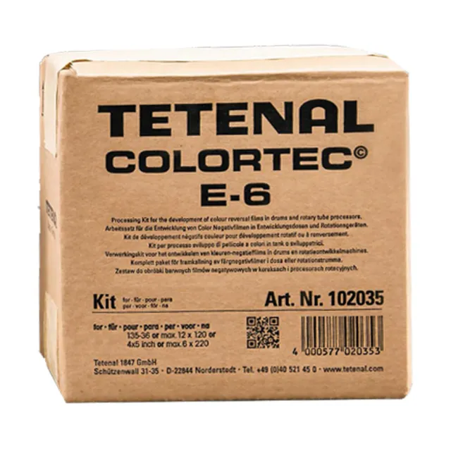 TETENAL Colortec E6 Chemical Kit