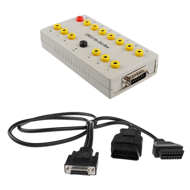16A 4MM EOBD Breakout Box Pin Out Pinout for MB £31.72 - PicClick UK