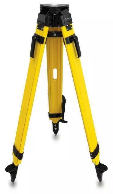 Level Tripod Aluminum Stand Survey Double Lock Surveying Tripod Heavy Section