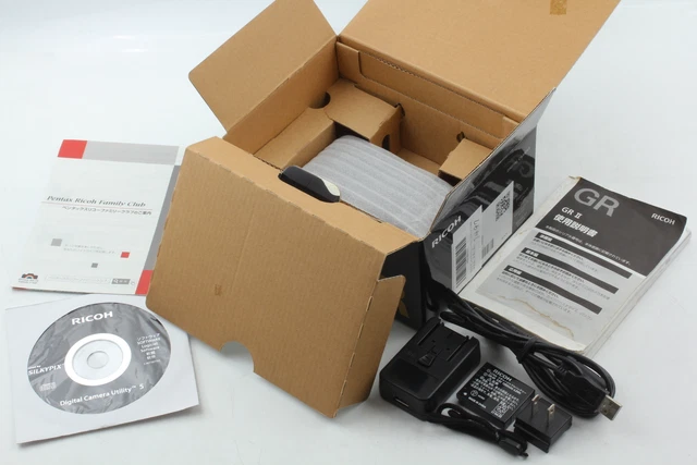 [MINT in Box]  Ricoh GR II 16.2MP Black Compact Digital Camera From  JAPAN