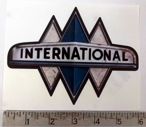 Vintage International truck Scout LARGE sticker decal