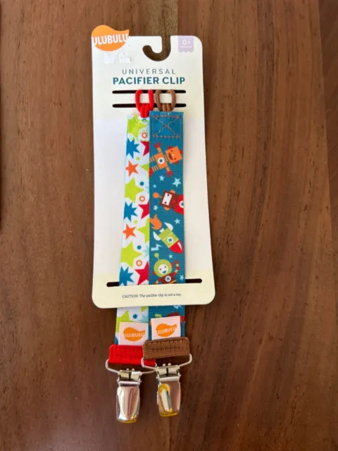 ulubulu pacifier clip