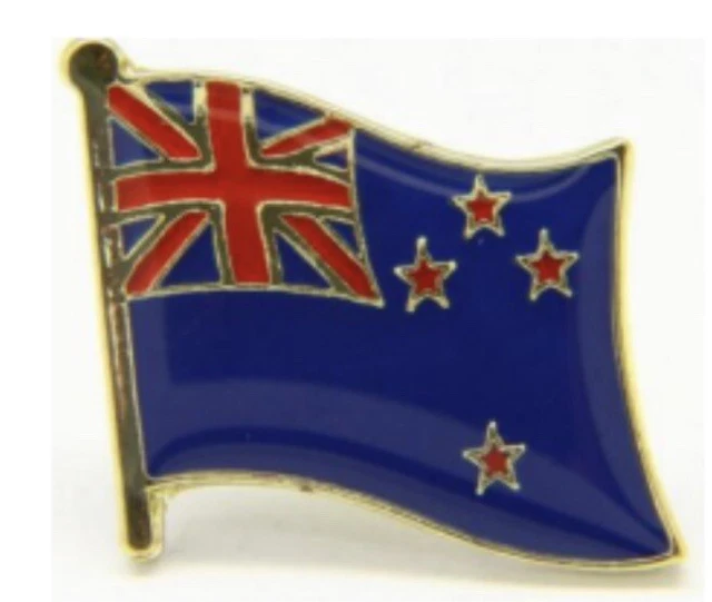 Nouvelle-Zélande Drapeau Pays Broche Revers Cravate Tack Lds Missionnaire