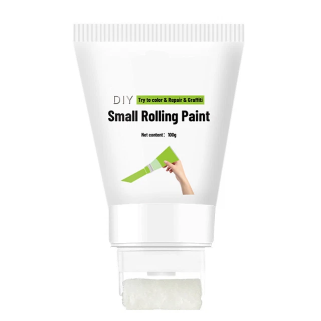Nuevo rollo pintura mortero rodillo de color cepillo pared pequeña juego de reparación