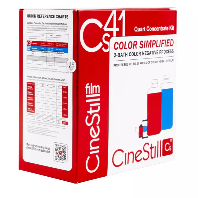 CINESTILL CS41 Color C-41 2-Bad Proceso para 24 Películas