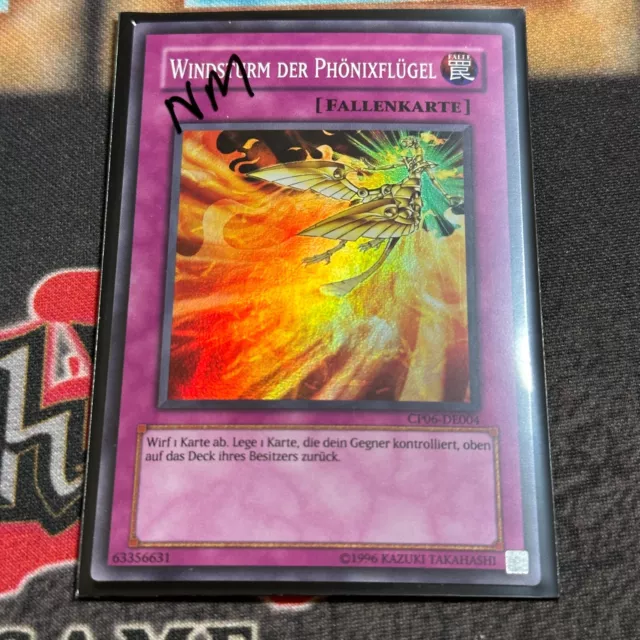 YUGIOH German! Phoenix Wing Wind Blast CP06-EN004 Super Rare NM