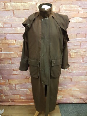 HI-DIVER WAX STOCKMAN Coat. Mens. Small 