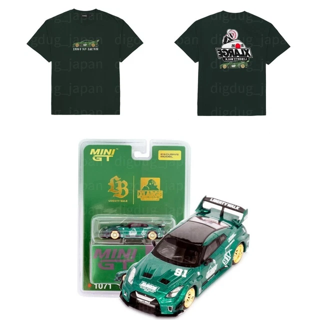 MINI GT R35 LBWK XLARGE XLARGE LIBERTY WALK MINI GT 1/64 LB