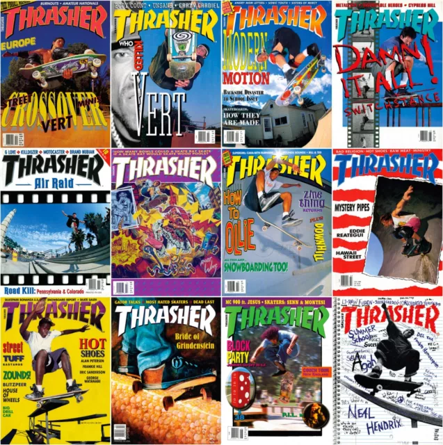 Thrasher Skateboarding Magazine's VOL 2 (1990-1997) DVD - Skateboarder Slam