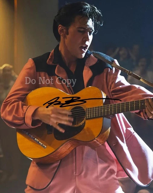 * Austin Butler Signed Photo 8X10 Rp Autographed Picture " Elvis "