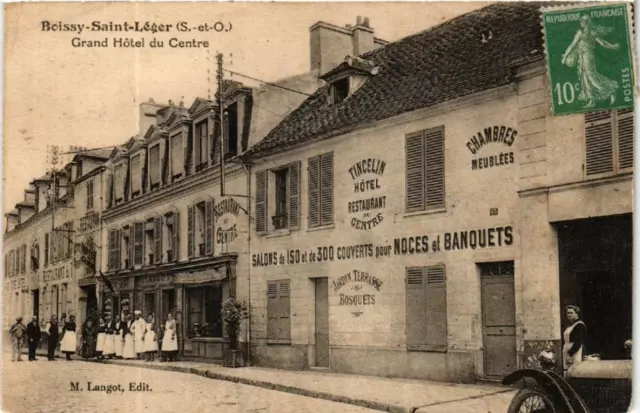 CPA AK BOISSY-SAINT-LEGER Grand Hotel du Centre (600435)