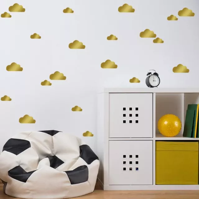 56pcs Cute Clouds Wall Sticker Kids Rooms Decals Removable Home Decor Art Murals