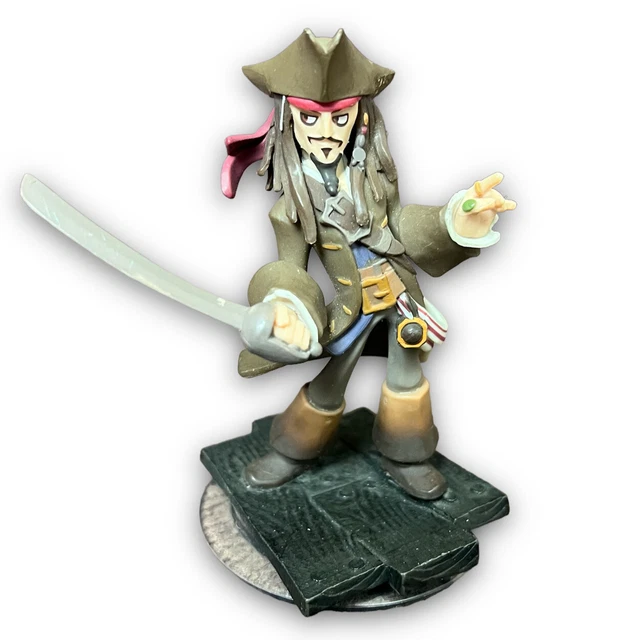 CAPTAIN JACK SPARROW Disney Infinity 1.0 Pirates of Caribbean Figure Johnny Depp