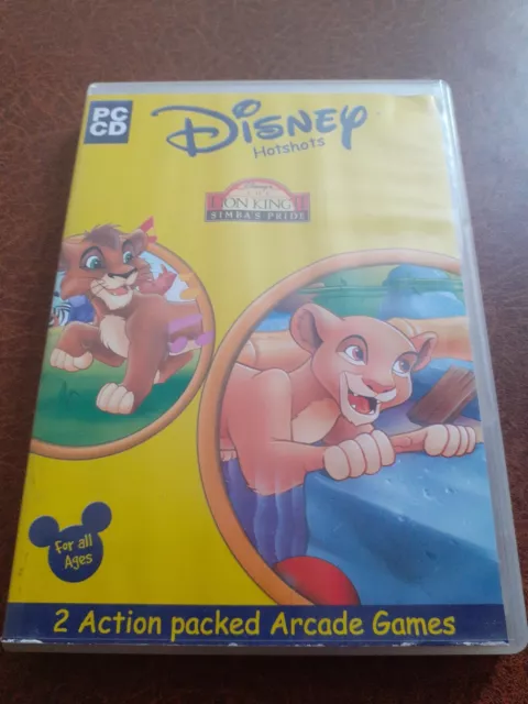 Disney Hotshots Lion King 2 Paddle Bash PC Computer Video Game