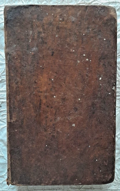 Settecentina libro francese del 1760 "CANTIQUES DE L'AME DEVOTE"  DITS MARSEILLE