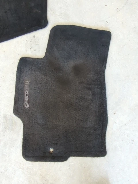 03 04 05 06 07 08 Mazda6 Mazda 6 Black Carpet Floor Mats Oem Genuine Oem Set