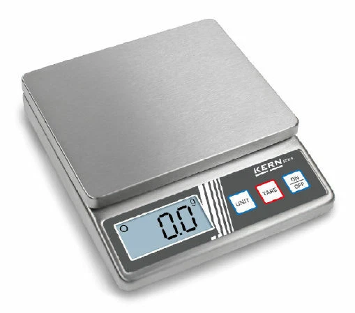 KERN FOB 500-1S Bilancia Tavolo Compatta Acciaio Inox Umidità 0,1g -500g