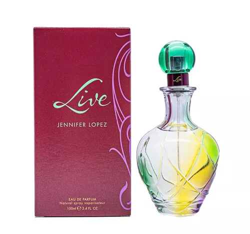 Live by J.Lo Jennifer Lopez EDP Perfume for Women 3.4 oz New In Box