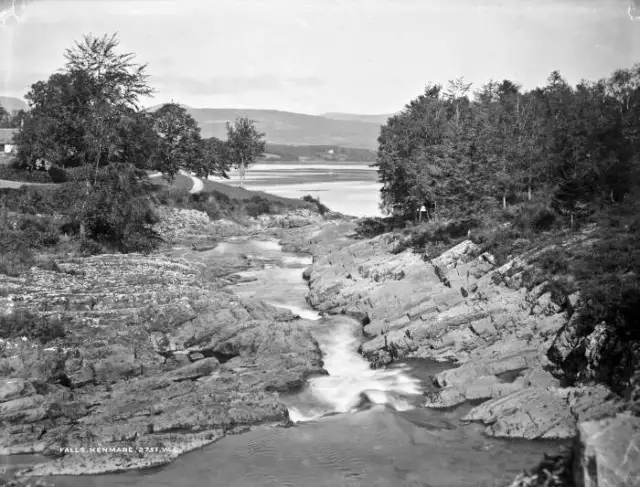 Falls, Kenmare, Co. Kerry Ireland c1900 OLD PHOTO